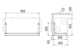 Picture of Maico Wandkonsole WSK 150 zu WS 150 - Art.-Nr.: 0018.0458
