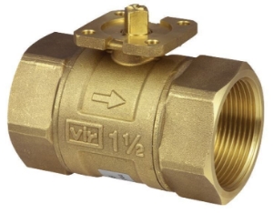 Picture of Sauter VKR020F320-FF 2-Wege-Regelkugelhahn mit Innengewinde, PN 40