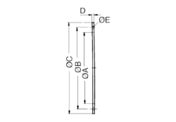 Picture of Maico GF 30 - Gegenflansch zur Montage von Ventilatoren an Lüftungsleitungen, DN 300 - Art.-Nr.: 0056.0004