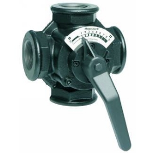 Picture of Honeywell Resideo 4Wege-Flanschmischer Centra-ZR GG 20, grau, PN 6 DN 125,  Art.Nr. : ZR125FA