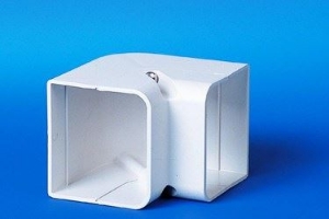 Picture of LINUM INNENKURVE 90° - 105 MM - RAL9003 ,  alte Kode : EIN.105W, Art.Nr. :ADP-1521-010