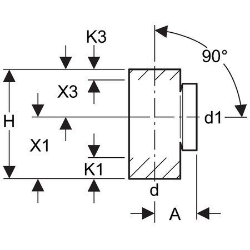 Picture of  Geberit PE Reinigungsstück 90° mit runder Serviceöffnung,  DN:150 / 100, d[mm]:160, d1[mm]:110 , Art.Nr. : 369.451.16.1