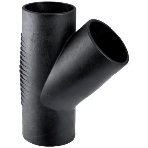 Picture of Geberit Silent-db20 Abzweig 45°,  DN:100 / 56, d[mm]:110, d1[mm]:56, Art.Nr. : 310.054.14.1