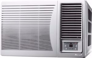 Bild von Airwell Residential Air Conditioners Monoblock Fensterklimagerät (2.75kW) WFAE-025C-09M25 (Schuko-T12 Adapter) Art. Nr.: KK010.000 - KK970.012