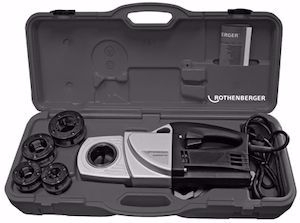 Picture of Rothenberger SUPERTRONIC Elektro-Gewindeschneidkluppen-Set 1250 , Art.Nr. : 071450Z