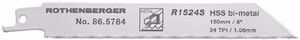 Picture of Rothenberger ROTIGER Tigersägeblatt Metall 150 mm <3 mm , Art.Nr. : 865785