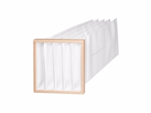 Picture of Unifil FW6-410-H-5T SynaWave® Taschenfilter,  ISO ePM10 50% / M6, Holzrahmen, 392x392x580, , Art.Nr. 211523