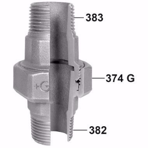 Picture of +GF+ 344 Verschraubung, kegelig dichtend, Dimension ″: 2", Art.Nr.: 770344209