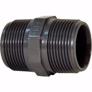 Picture of +GF+ Doppelnippel PVC-U R, Grösse: 1/2", Art.Nr.: 721911906