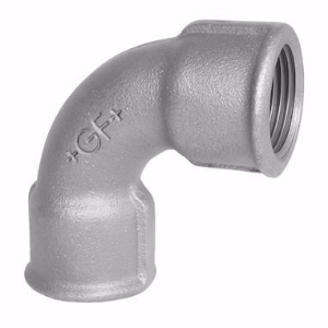 Picture of +GF+ 2a Bogen 90°, kurz, ISO/EN D1, Dimension ″: 1/4", Art.Nr.: 770012202