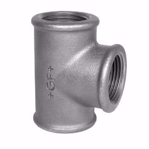 Picture of +GF+ 130 T-Stück, egal, ISO/EN B1, Dimension ″: 11/2", Art.Nr.: 770130208