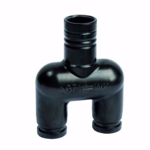 Picture of +GF+ iFIT Y-Modul PPSU Mit Rohrkontur, d mm: 16 ‑ 20, Art.Nr.: 762101233