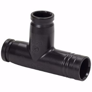 Picture of +GF+ iFIT T-Modul PPSU Mit Rohrkontur, d mm: 16/20 ‑ 20, Art.Nr.: 762101204