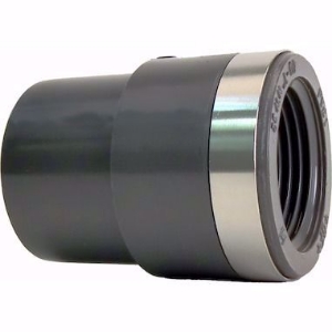 Picture of +GF+ Reduktionsnippel PVC-U metrisch Rp, Grösse: 50‑11/4", Art.Nr.: 721910452