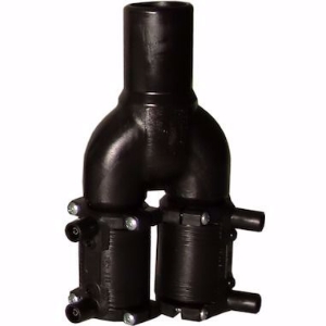 Picture of +GF+ ELGEF Plus Elektroschweiss Y-Stück Set PE 100 d32-40mm / SDR11 / Mit Stutzenende, d1 mm: 32, Art.Nr.: 193281739
