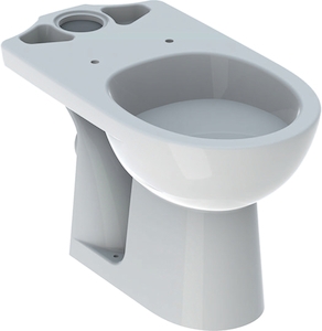Picture of Geberit Renova Stand-WC AP Tiefspüler Abgang horizontal KeraTect, weiss, 35.7x39x66.5cm, Art.Nr. : 203820600
