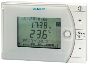 Bild von Siemens Raumthermostat mit Wochenschaltuhr, Art.Nr.: REV34-XA - Nachfolgeprodukt RDL211 wird geliefert - Nachfolgeprodukt RDL211 wird geliefert