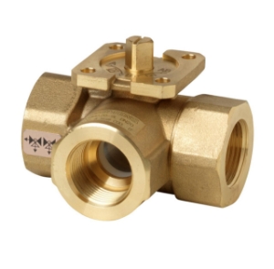 Picture of Siemens Umschaltkugelhahn, 3-Weg, PN40, DN15, kvs 5, Art.Nr.: VBI60.15-5L