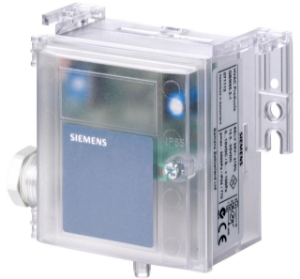 Bild von Siemens Luftkanaldruckdifferenzfühler, 0…500 Pa, DC 4…20 mA, Art.Nr.: QBM3120-5