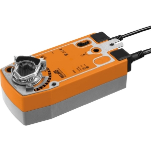 Picture of Belimo Drehantrieb mit Notstellfunktion, 20 Nm, AC/DC 24 V, 0.5...10 V, 150 s, 2 x EPU, IP54, Art.Nr. SF24A-SZ-S2