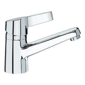 Picture of Laufen Armaturen - Waschtischmischer, Ausladung 140 mm, Festauslauf, ohne Ablaufventil , Art.Nr. : HF501808100000