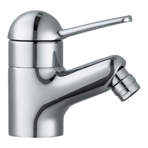 Picture of Laufen Armaturen - Bidetmischer, Ausladung 105 mm, Festauslauf, mit Ablaufventil , Art.Nr. : HF503410100000