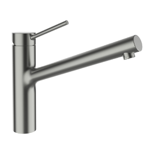 Bild von Laufen Armaturen - Spültischmischer, Ausladung 225 mm, Schwenkauslauf, Edelstahl , Art.Nr. : HF905432441000