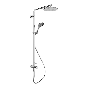Bild von Laufen Armaturen - Showerstation für Simibox 1-Point, Regenbrause Ø 247 mm, Handbrause MyTwin120, 1 Kunststoffschlauch und Umsteller , Art.Nr. : HF980356100000