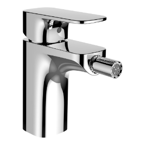 Picture of Laufen Armaturen - Bidetmischer, Ausladung 105 mm, Festauslauf, mit Ablaufventil , Art.Nr. : WI905310100000