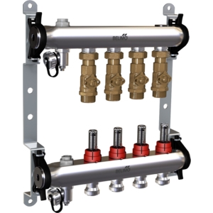 Picture of Belimo - Belimo-Energieverteiler, Zonen 4, ps 600 kPa, Mediumstemperatur 2...70°C [36...158°F], Art.Nr. : EM-ECQ-04F