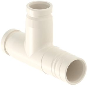 Picture of +GF+ iFIT T-Modul PPSU Mit Rohrkontur, d mm: 16/20 ‑ 20, Art.Nr.: 762101386