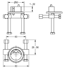 Picture of KWC ACXX1001 Verdrehsicherung Füllmenge:1, Mengeneinheit:Stück, Art.Nr. : 2030035383