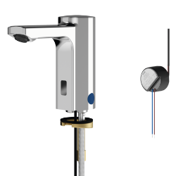 Picture of KWC F5E F5EV1003 Elektronik-Standventil mit Rückflussverhinderer:nein, Berechnungsdurchfluss Trinkwasser:0.1 l/s, A3000 open-kompatibel:nein, Art.Nr. : 2030035331