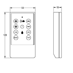 Picture of KWC ZAQUA091 Fernbedienung , Art.Nr. : 2000101087