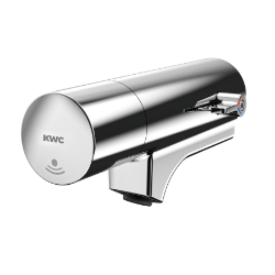 Picture of KWC F5E-Mix F5EM1015 Elektronik-Waschplatzbatterie mit Rückflussverhinderer:ja, A3000 open-kompatibel:nein, Voreinstellung Hygienespülung:24 Stunden nach der letzten Betätigung, Art.Nr. : 2030058995