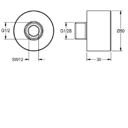 Picture of KWC ACEV1001 Verlängerungsadapter , Art.Nr. : 2030043823