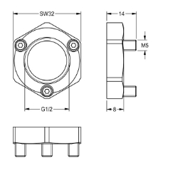Picture of KWC ACSV1001 Verdrehsicherung Füllmenge:1, Mengeneinheit:Stück, Art.Nr. : 2030041946