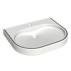 Picture of KWC VARIUScare ANMW502 Waschtisch barrierefrei Typ des Beckens:Waschbecken, Beckenposition:mittig, Art.Nr. : 2030020959