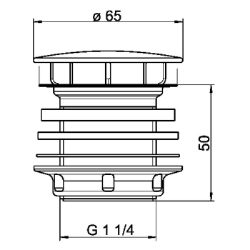 Picture of KWC ZANMW900 Haubenablaufventil Füllmenge:1, Mengeneinheit:Stück, Art.Nr. : 2000100861