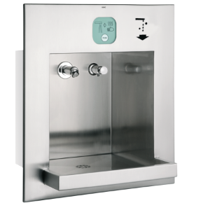 Picture of KWC ALL-IN-ONE ALIO320 Waschplatzeinheit Beckenposition:mittig, Becken: Höhe:370 mm, Oberflächenbehandlung des Beckens:seidenmatt, Art.Nr. : 2000101444