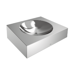 Picture of KWC HEAVY-DUTY HDTX455 Waschtisch Typ des Beckens:Waschbecken, Beckenposition:mittig, Becken: Höhe:81 mm, Art.Nr. : 2000100058