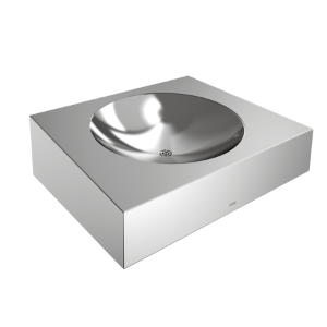 Picture of KWC HEAVY-DUTY HDTX455 Waschtisch Typ des Beckens:Waschbecken, Beckenposition:mittig, Becken: Höhe:81 mm, Art.Nr. : 2000100058