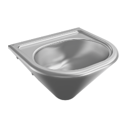 Picture of KWC ANIMA ANMX450 Waschtisch Typ des Beckens:Waschbecken, Beckenposition:mittig, Becken: Höhe:150 mm, Art.Nr. : 2000071857