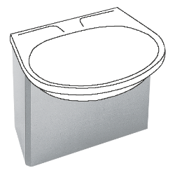 Picture of KWC ANIMA BS206 Siphonabdeckung , Art.Nr. : 2000058442