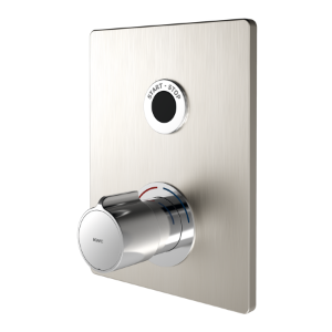 Picture of KWC F5E-Therm F5ET2040 Elektronik-Thermostatbatterie Zusätzliche Verbindungen:nein, mit Rückflussverhinderer:ja, Ausführung Einbauarmatur:F-Set, Art.Nr. : 2030071563