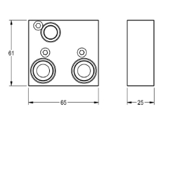 Picture of KWC ACXT9001 Verlängerungsset Füllmenge:1, Mengeneinheit:Stück, Art.Nr. : 2030067889