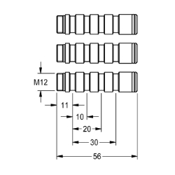 Picture of KWC ACSM2002 Verlängerungsset Füllmenge:1, Mengeneinheit:Stück, Art.Nr. : 2030046031