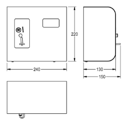 Picture of KWC AQUAPAY AQUA800 Münzkontaktgeber , Art.Nr. : 2000100340