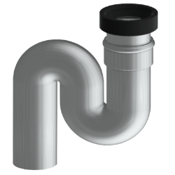 Picture of KWC ZCMPX002 Siphon Füllmenge:1, Mengeneinheit:Stück, Art.Nr. : 2000102733