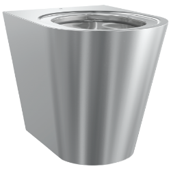 Picture of KWC CAMPUS HDTX597 WC Anschlussgröße:DN 55, Material:Edelstahl, Materialtyp:1.4301 Chromnickelstahl V2A, Art.Nr. : 2000100729